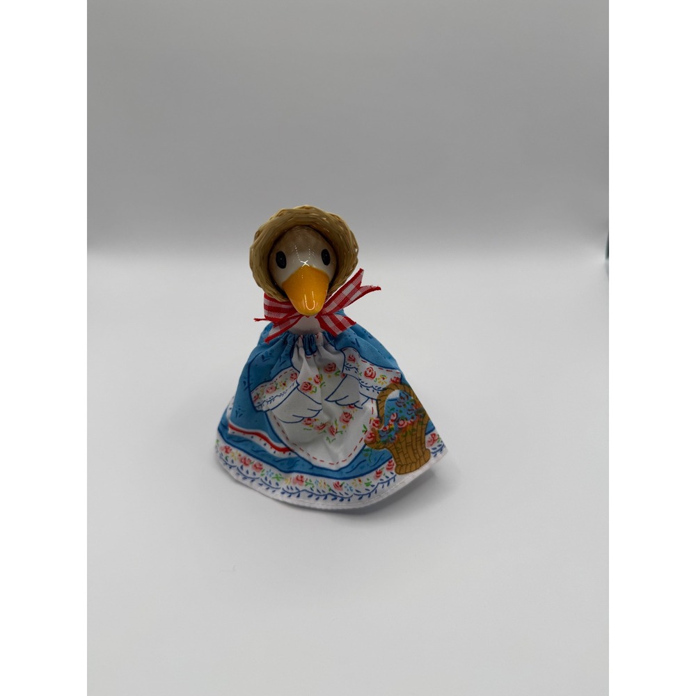 Vintage Avon Country Goose Decanter Charisma Cologne 1.75 fl oz‎ NIB Blue Floral